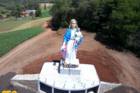 Vitória das Missões prepara grande evento de inauguração da estátua de Nossa Senhora dos Navegantes